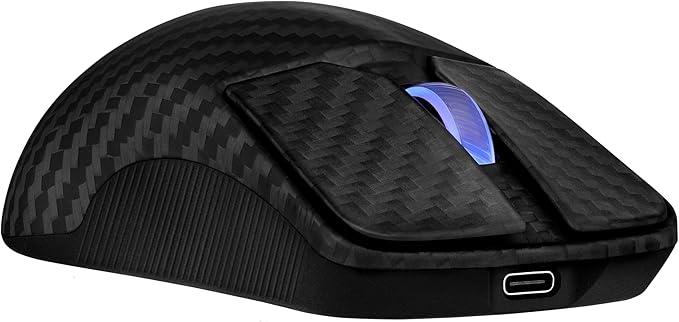 ASUS ROG Harpe Ace Extreme Wireless Esports Gaming Mouse – Carbon Fiber Build, 47g Lightweight, Tri-Mode Connectivity, 42K DPI, up to 70Hr Battery, Glass Skates, Pro-Approved, PC/Mac Support - Black