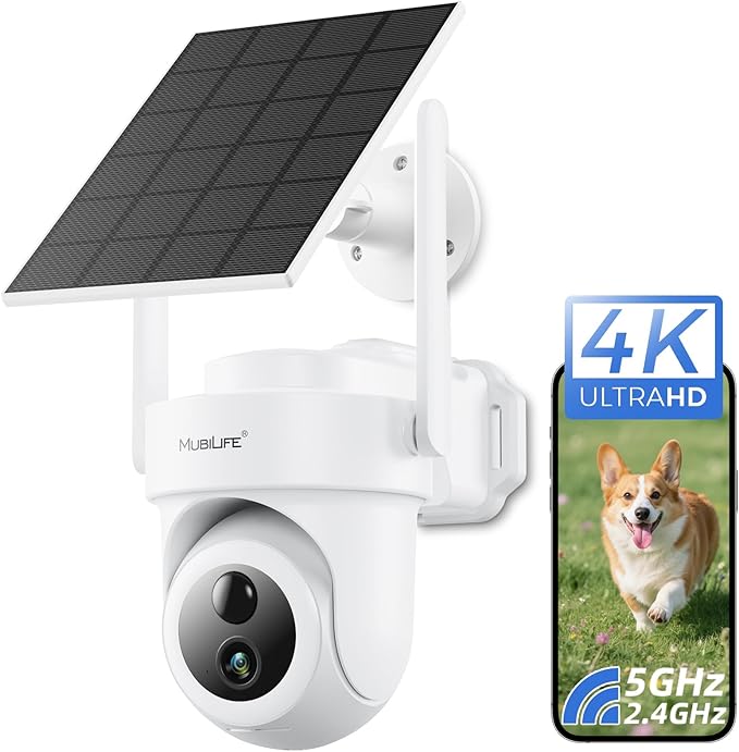 Security Cameras Outdoor Wireless, Add-On Cameras Must Be Connected to Homebase and Cannot Be Used Independently; Homebase Supports Simultaneous Connection of Up to 8 Cameras,4K/Home Security