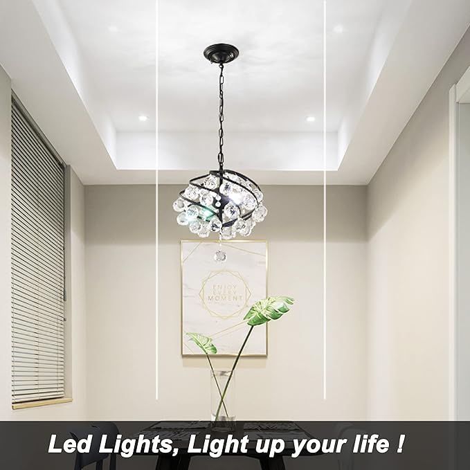 ALIDE G9 Led Bulbs 5W 6000K Daylight Cool Bright White,50W-60W Halogen Equivalent, AC120V T4 G9 Bi-pin Led Bulbs for Chandelier Pendant Lighting,550LM,10Pack, Non-Dimmable