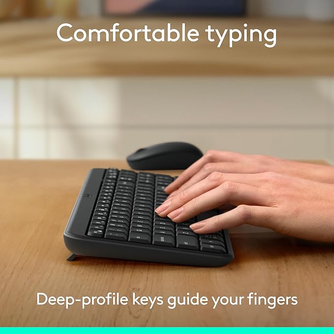 Logitech K250 Bluetooth Keyboard with Numpad, Easy Connectivity, Compact Wireless Keyboard Made with Recycled Plastic, Spill-Resistant, Comfortable Keys - Windows/MacOS - Graphite