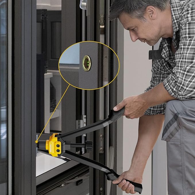 Rivet Nut Tool Rivet Nut Kit, 16" Rivnut Tool Kit with 13 Metric & SAE Mandrels Rivet Nut Assortment Kit with 130 Rivet Nuts, Hand Riveters Nutsert Tool Kit with Durable Blow Molded Case