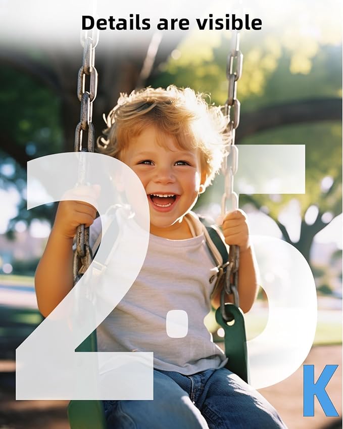 Solar Security Cameras Wireless Outdoor, 4MP FHD Battery Powered Home Security Camera System with 10" Monitor, 4-Cam kit, 360° View, Full Color Night Vision, Motion Detection, Work with Alexa