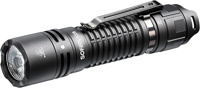 sofirn LED Tactical Flashlight 2800 Lumens Rechargeable Flashlight for Camping and Hiking