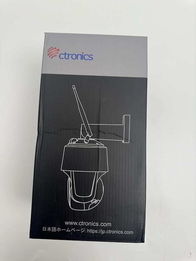 Ctronics [10X Hybrid Zoom] Dual-Lens 4K 8MP Security Camera Outdoor, Auto Tracking & Zoom, 2.4/5GHz WiFi, AI Human/Vehicle/Animal Detection, 256GB TF/Cloud/FTP/NAS Storage, Color Night Vision