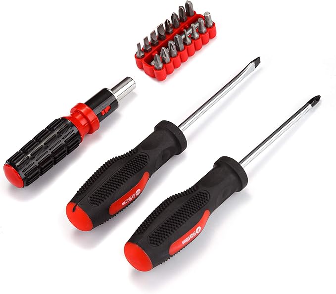 CARTMAN 160 Piece General Household Hand Tool Set Kit with Plastic Toolbox Electricians Tools