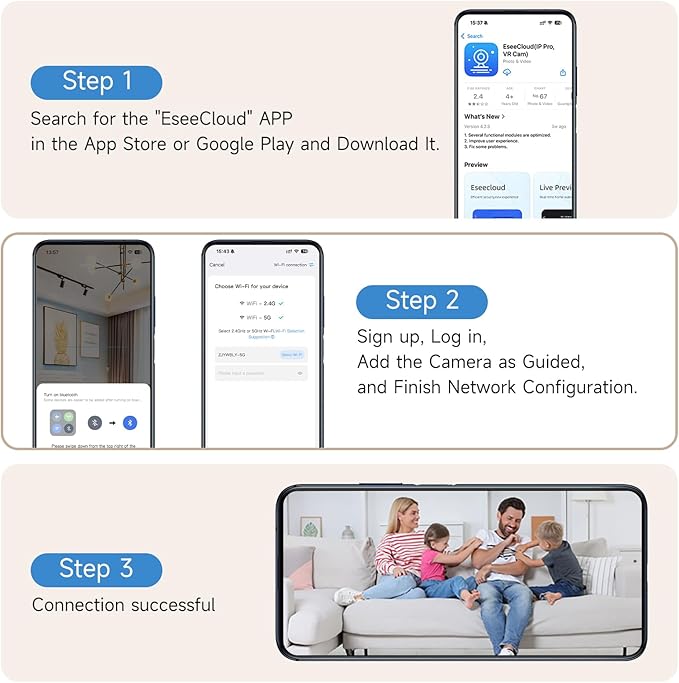 2K Dual Lens Video Doorbell Camera Wireless with Chime, Package Protection, 64GB SD Card, Voice Changer, 2-Way Audio, Night Vision, Compatible with Alexa