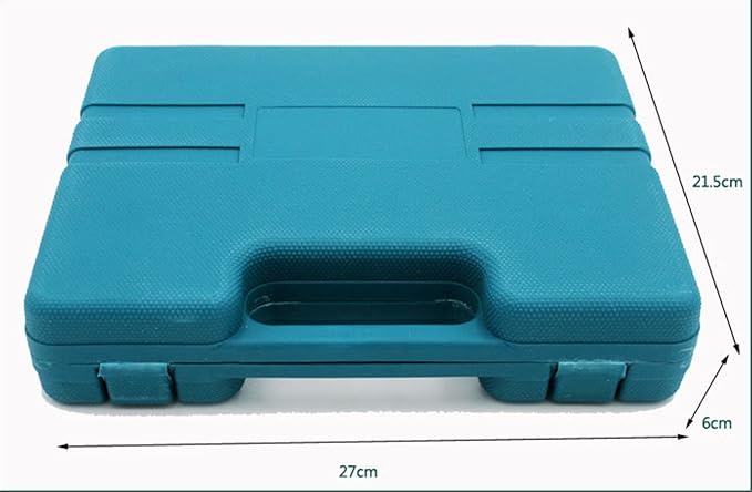 Shiratori Tool Set - General Household Hand Tool Kit with Plastic Toolbox Storage Case