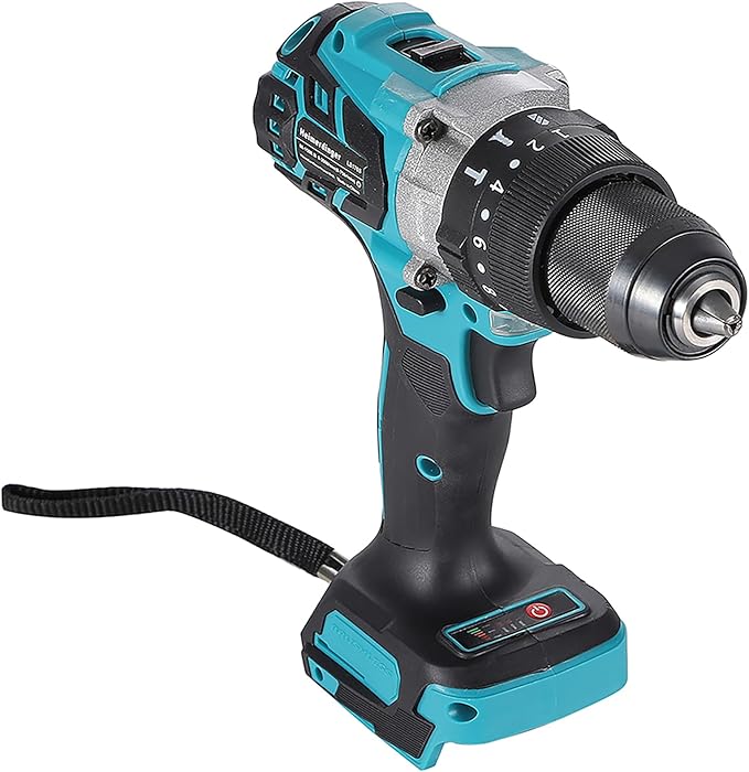 1300 In-lb(150N.m) Brushless Cordless Impact Drill for Makita 18V Battery, 1/2'' Hammer Drill,2 Speed Electric Impact Driver with 21-Torque Setting