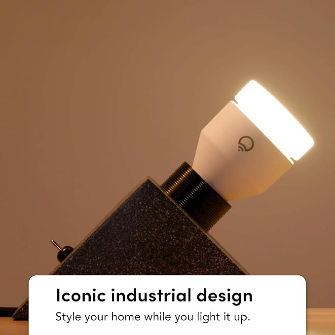 LIFX color, A19 1100 lumens, Wi-Fi Smart LED Light Bulb, Billions of colors and Whites, No Bridge Required, Works with Alexa, Hey Google, HomeKit and Siri, Multicolor (4-Pack)