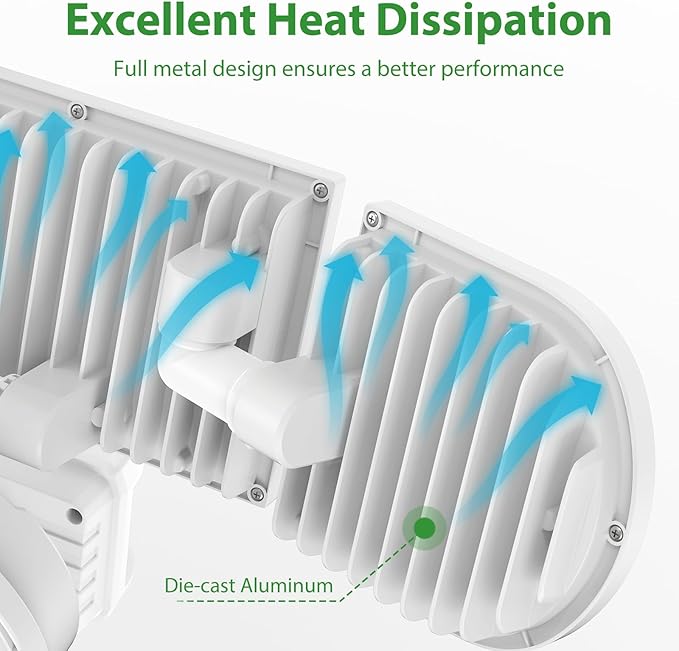 iMaihom 150W Motion Sensor Outdoor Lights, 15000LM LED Security Lights Motion Sensor Light Outdoor, 3 Adjustable Heads LED Flood Light, Group Remote Control, 3 Mode IP65 Floodlight for Yard(White)