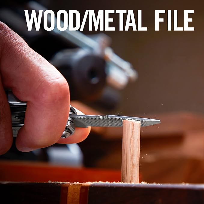 LEATHERMAN, Sidekick Pocket Size Multitool with Spring-Action Pliers and Saw, Stainless Steel with Nylon Sheath