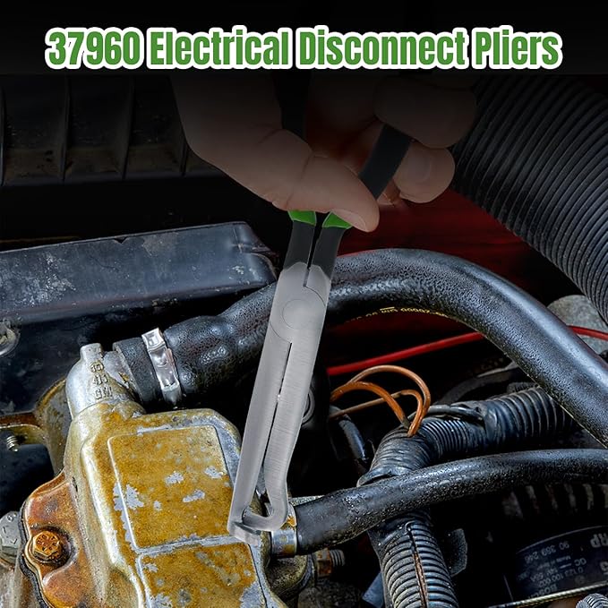 2Pcs 37960 Electrical Disconnect Pliers 60 Degree Plier and Straight Plier