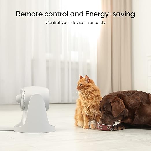 Matter Over Thread Smart Plug, Smart Mini Outlet, Works with Apple Home, Alexa & Google Home, 15A/1800W （1Pack）