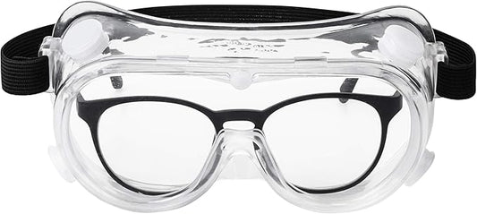 UNCO- Safety Goggles Over Glasses, Protective Goggles, Safety Goggles Anti Fog, Work, Safety Glasses Over