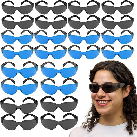 BISON LIFE Keystone Color Lens Safety Glasses | Anti Scratch | Impact Resistance | ANSI Z87.1 Standard | UV 400 Protection