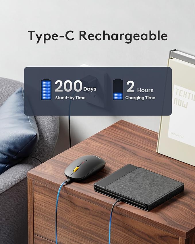 Foldable Keyboard and Mouse, Samsers KM08X Folding Bluetooth Keyboard Mouse Combo with Backlight, 2.4G + BT5.0 x 2, Full-Size Travel Keyboard & Portable Wireless Mouse for Windows iOS Mac OS Android