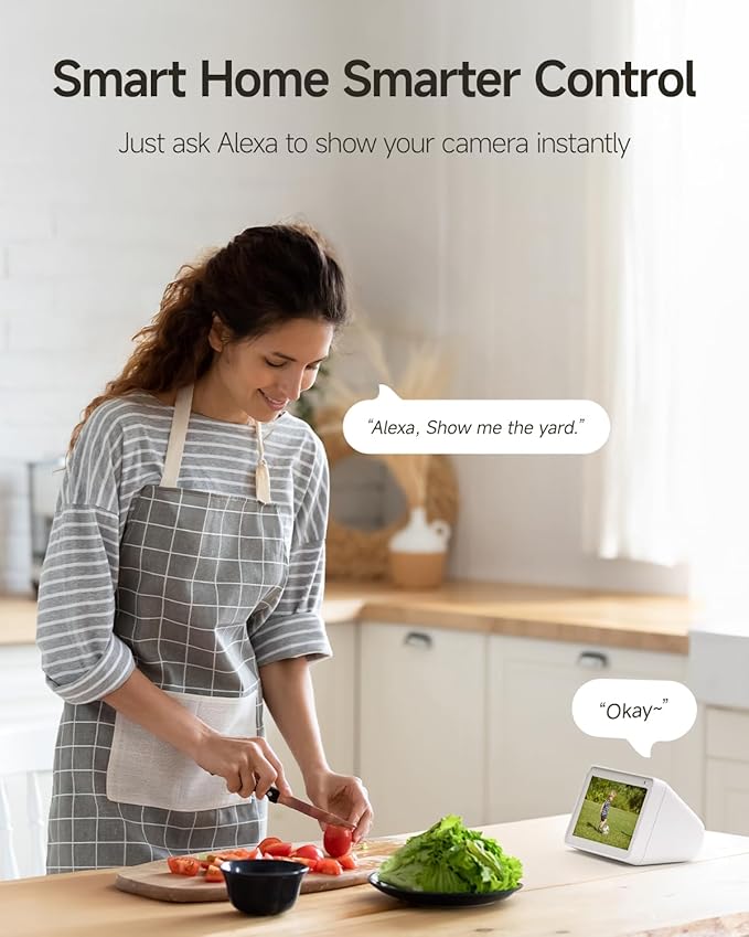 VIMTAG 2.5K Cameras for Home Security, Plug-in Power Security Camera Outdoor/Indoor, 2.4G/5G Wi-Fi, 360° View, Motion Tracking, Free AI Detection & Siren, Color Night Vision, IP66, SD/Cloud Storage