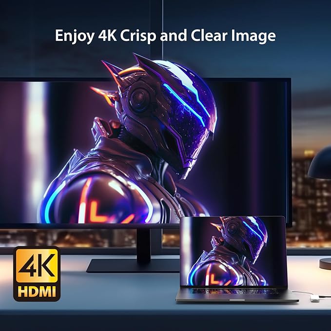 j5create USB-C Multi-Port Hub with Power Delivery with 4K HDMI/2 USB-A 5Gbps/PD 100W Charging SD&Micro SD/3.5mm Audio | for MacBook Pro&Air/iPad Pro/iMac/Surface/XPS/Thinkpad/Galaxy/and More(JCD373EC)