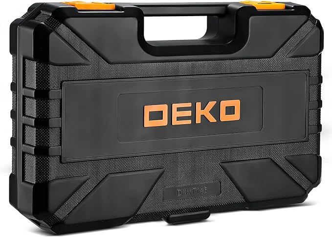 DEKOPRO Tool Kit Set Box Home Repair Tools Basic Hand Toolbox Sets
