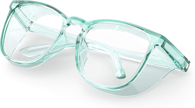 Stylish Safety Glasses, Clear Anti-Fog Anti-Scratch Protective Glasses For Men And Women