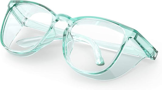 Stylish Safety Glasses, Clear Anti-Fog Anti-Scratch Protective Glasses For Men And Women