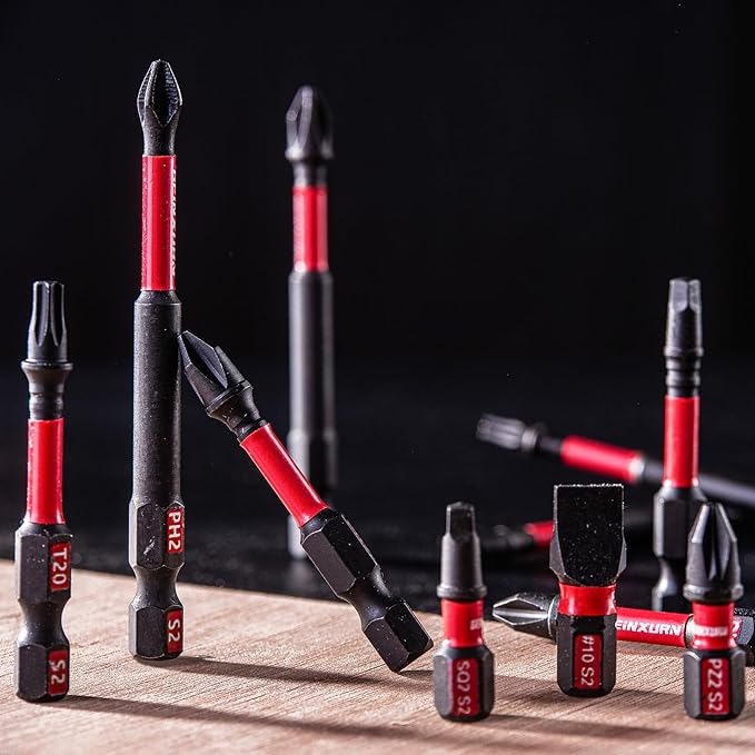 Impact Metric Hex Screwdriver Bits Set,43 Pcs(1.5mm-8mm) Magnetic 1" & 2" Long S2 Steel Multi Hex Driver Bits with Magnetic Bit Holder Storage Colorful Box