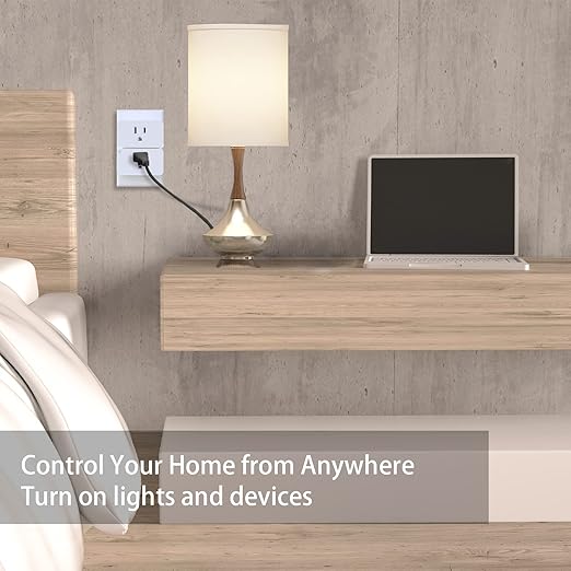 New One Z-Wave Plug 700 Series, Zwave Repeatert, Zwave Smart Plug Indoor, Z-Wave Hub Required, Compatible with Alexa, Google Assistant, SmartThings, Wink