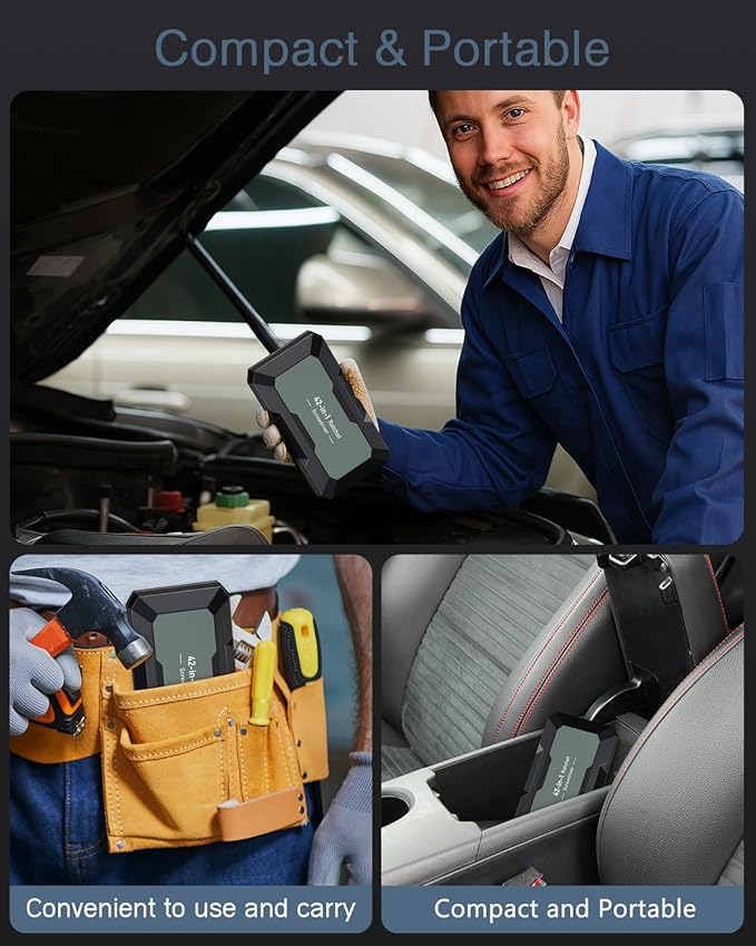 Upgraded 42 in 1 Magnetic Screwdriver Set, Ankilo DIY Ratchet Screwdriver Set, Multi Bit Magnetic Drive with 40 PCS Portable Repair Tool Kit for Home, Bike, Repairs(Grey)