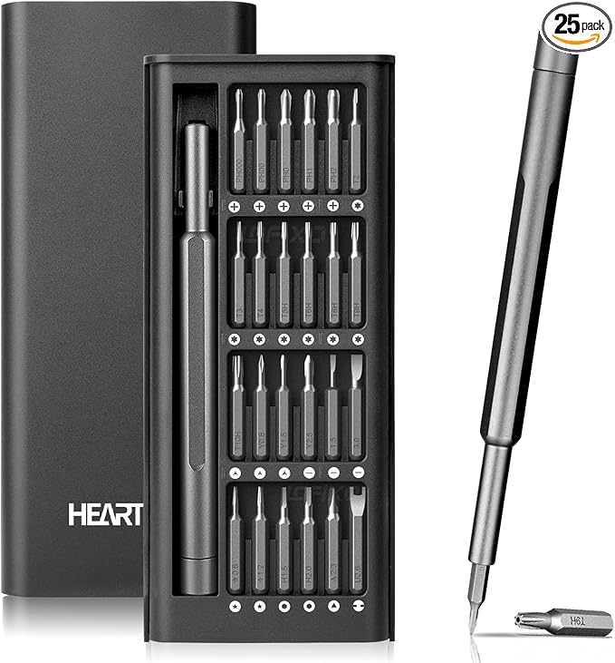 Precision Screwdriver Set,Eyeglass Repair kit,Magnetic Screwdrivers Torx,Pentalobe,Triwing Flathead,Phillips All in One Tools Set for iPhone,Switch,Camera,Phone Screen,Watch,Mac,ps4