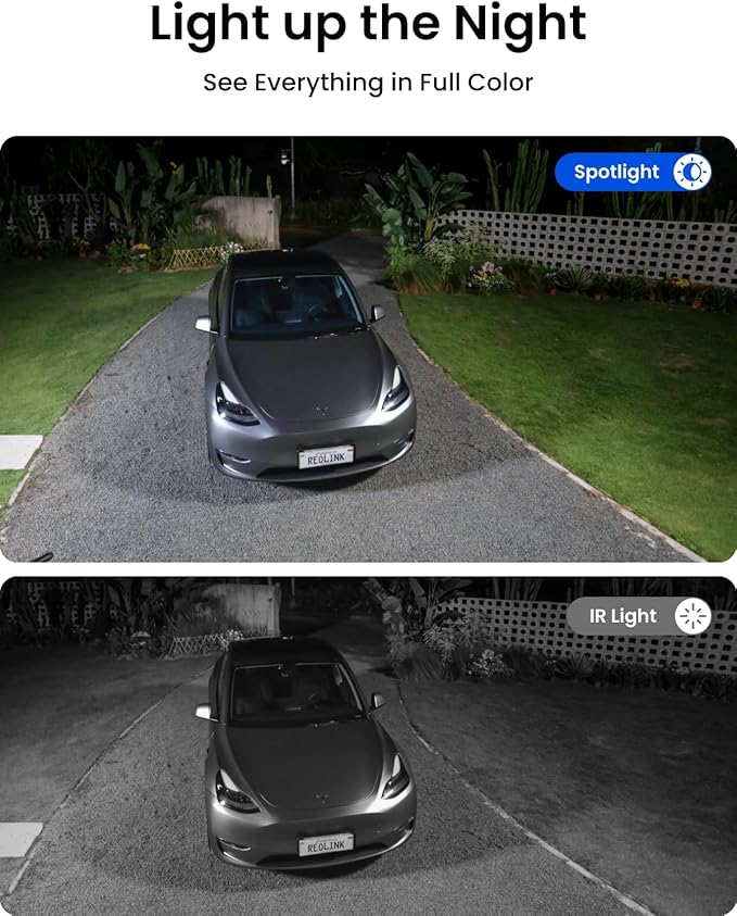 REOLINK 12MP PoE IP Camera Outdoor, Bullet Surveillance Cameras for Home Security, Smart Human/Vehicle/Pet Detection, 700lm Color Night Vision, Two Way Talk, Up to 512GB microSD Card, RLC-1212A