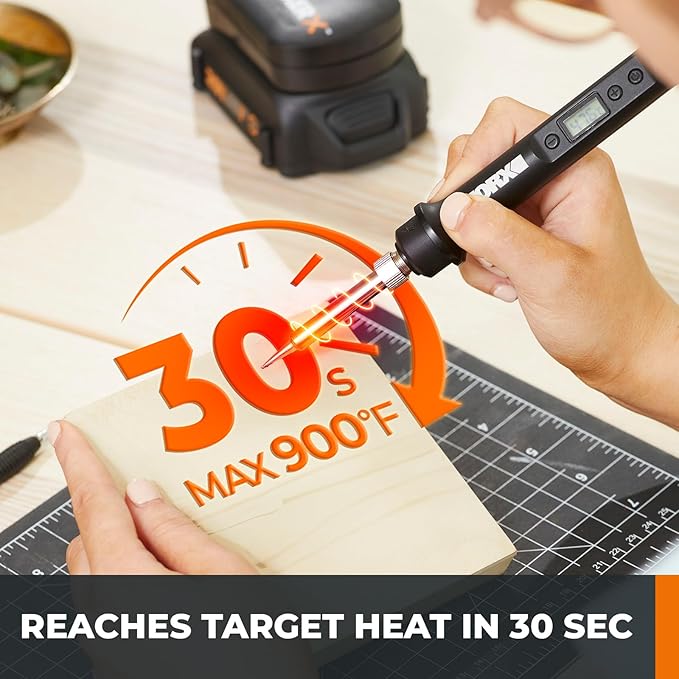 Crafting Tool Combo Kit - Rotary Tool, Airbrush Gun, Wood and Metal Crafter for Sanding, Carving, Painting, 20V Power Share Battery & 57-Piece Accessories Included