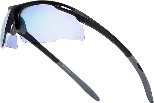 X Power Photochromic Lenses Safety ANSI Z87+ Impact Resistant Polycarbonate Lens & Frame