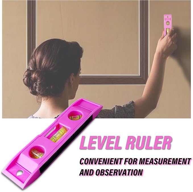 SOLUDE Pink Tool Set,102-Piece Home Pink Tool Kit for Women with Storage Case, Basic Household Tool Set for Apartment,Office,College Dorm & DIY Projects