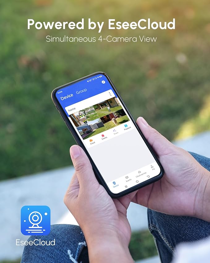 2K/4MP Solar Security Cameras Wireless Outdoor, 2 Battery Cameras with 2 Solar Panels, 5GHz & 2.4GHz WiFi, Spotlight Color Night Vision, PIR Motion Sensor, APP Remote Access for Home Security