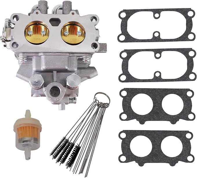 KIPA Carburetor For FH601V 4-Cycle Engines Replace OE # 15003-7041 15003-7077 with Gaskets Carbon Dirt Jet Cleaner Tool Kit