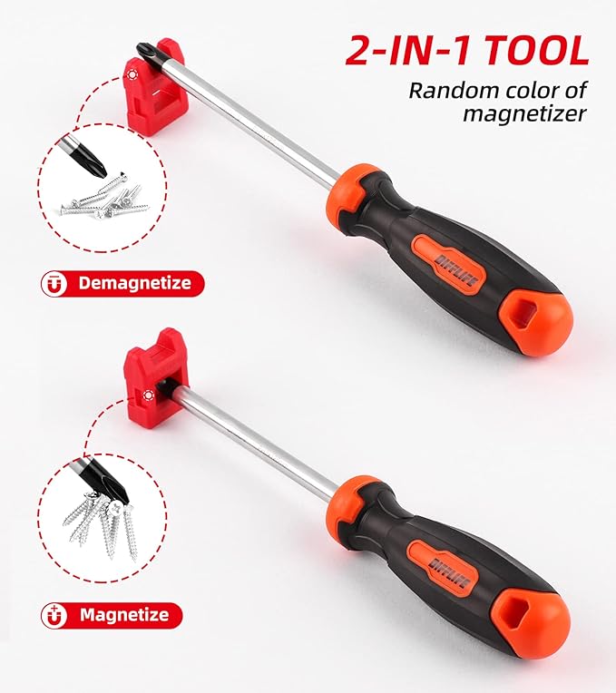 Screwdriver Set 14-Piece Precision Screwdrivers with box, Phillips, Slotted, Pozidriv, Magnetic Screwdriver Repair Tool Kit, Watch, Computer, Automotive, Phone (14-Piece)