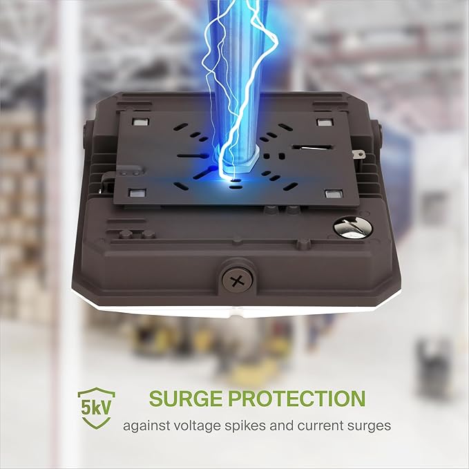 ASD LED Slim Canopy 20/30/40W 120-277V 0-10V Dimmable 140Lm/W 3000/4000/5000K Bronze UL DLC Premium