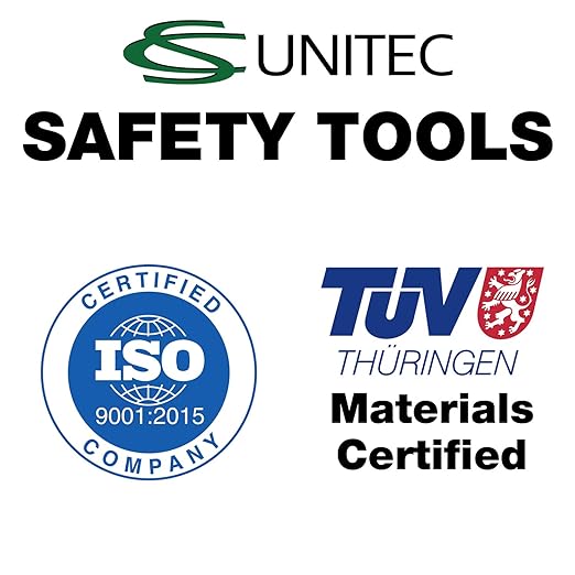 CS Unitec Screwdriver Flat Head Non-Sparking, Non-Magnetic, Corrosion Resistant 3/16" Tip x 4" Round Shank TUV Certified EX801-4B