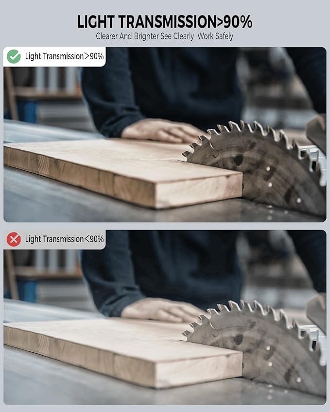 8 Pack Safety Glasses Clear Safety Goggles Eye Protection,Anti-Fog Lightweight Protective Glasses Eyewear Wide-Vision for Lab