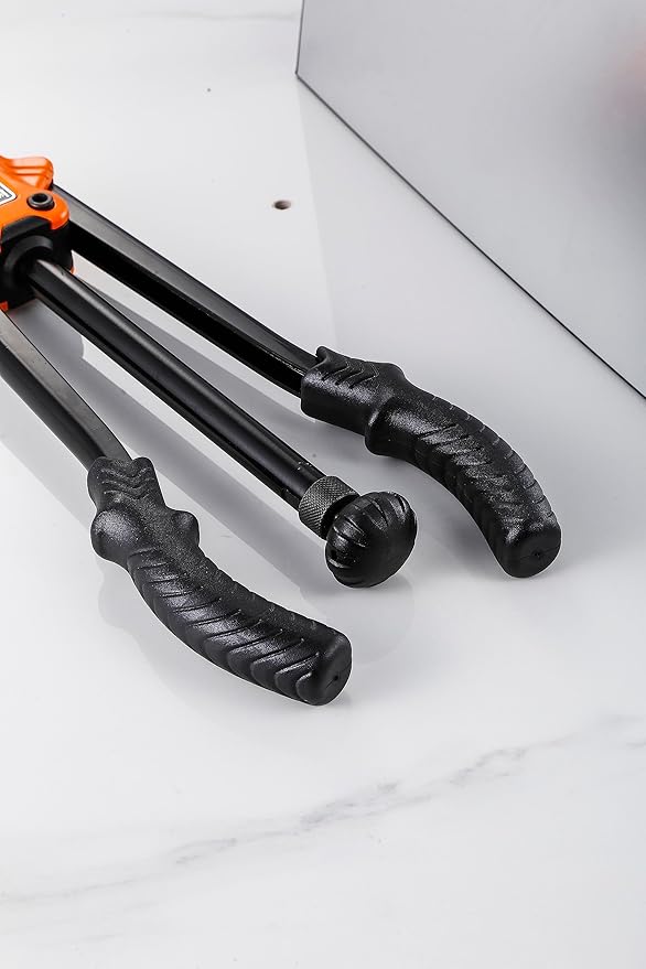 Rivet Nut Gun Professional Hand Tool Grip Lightweight, with 7 x Metric Mandrels 8 x SAE Mandrels 1 x Wrench Tool 1 x Pagoda Bit 100pcs Rivet Nuts and Sturdy Blow Moulded Carrying Case