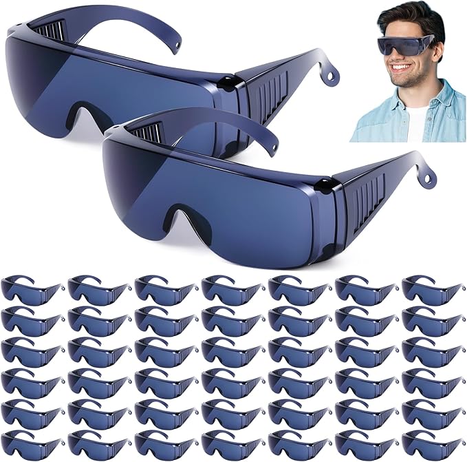 Kanayu Safety Glasses Bulk Protective Goggles Anti Fog Scratch Resistant Eyewear