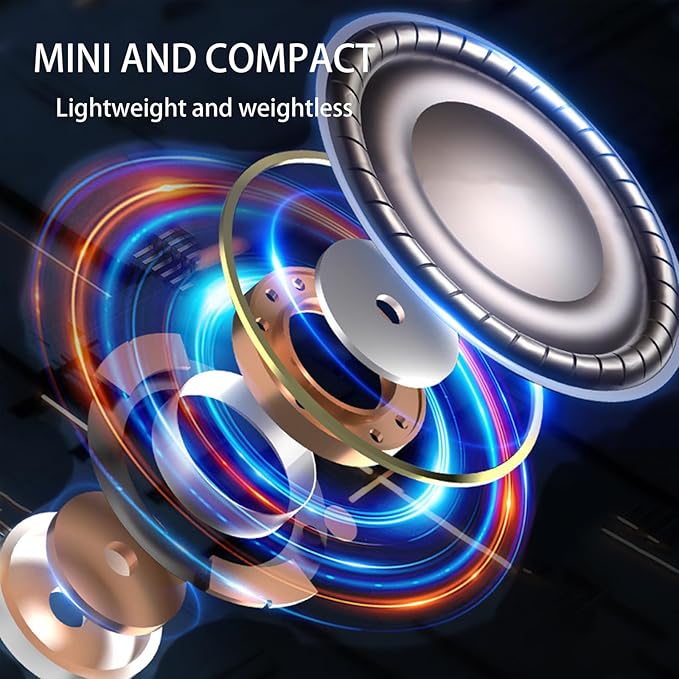 Wireless Earbuds, Bluetooth 5.4 Headphones with Deep Bass Stereo Sound, ENC Noise Cancelling Mic, IPX7 Waterproof In-Ear Earphones with LED Display, 48H Playtime, USB-C Charging for Android iOS Laptop