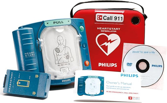 Philips HeartStart Home AED Defibrillator with Slim Carry Case, M5068A-C01