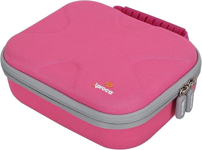 Aproca Tool Case Compatible with Hi-Spec 27pc Power Screwdriver Set, Portable Storage Bag for Cordless and Accessories - Pink (Case Only)