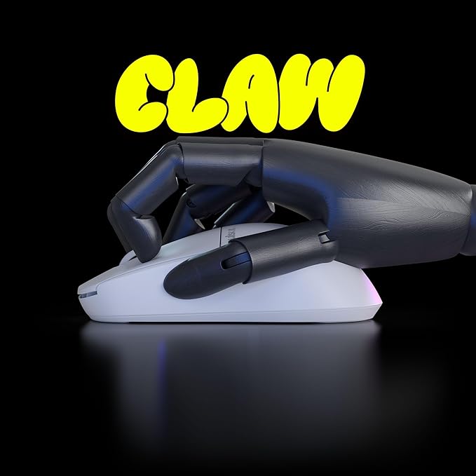 Pulsar Gaming Gears X2 Crazylight Wireless Gaming Mouse, Ultra Lightweight 1.23 oz (35g), Optical Switch, 32000 DPI, 750 IPS, XS-1 Sensor, 8k Compatible (Uyuni White)