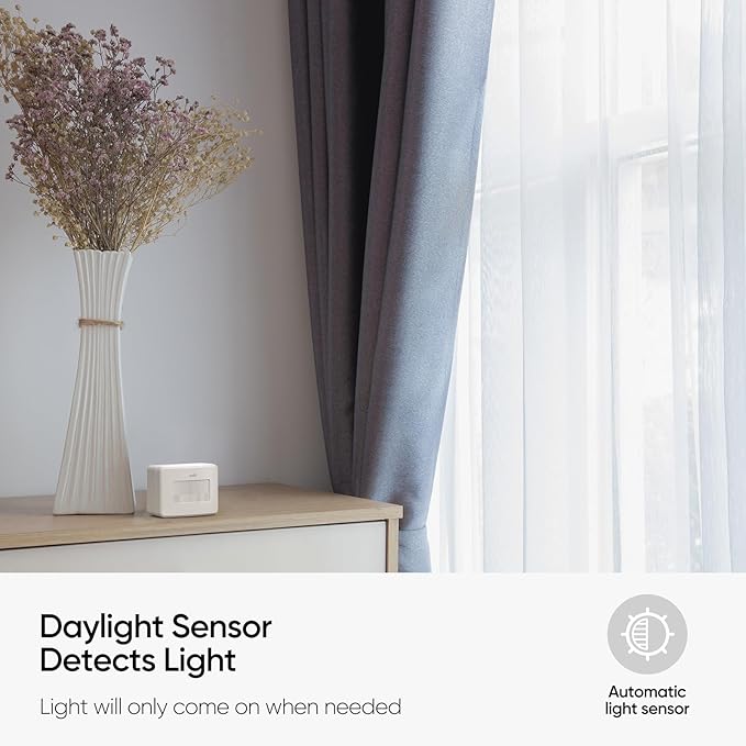 Smart Motion Sensor, Wireless Hygrometer, Thermometer, Works with Apple HomeKit, Smart Home Automation, PIR Motion Detector-Thread ((iOS 17.4 and Above is Required)