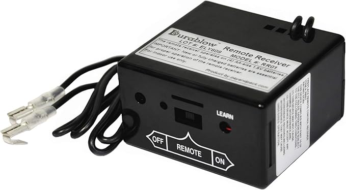 Durablow TR1004 Gas Fire Fireplace On/Off Remote Control Kit + Thermostat + Timer + Backlit Transmitter for Millivolt Valve, IPI Module, Replaces Wall Switch or Thermostat