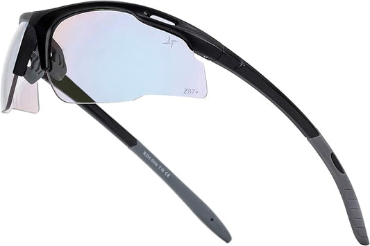 X Power Photochromic Lenses Safety ANSI Z87+ Impact Resistant Polycarbonate Lens & Frame
