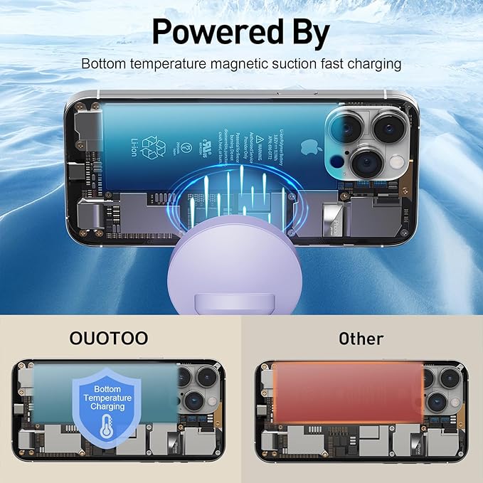 2025 3 in 1 Charging Station Compatible with Magsafe Charger Wireless Charger Stand for iPhone16 15 14 13 12 Series Wireless Charging Station for AirPods Wireless Charging Stand for iWatch Series