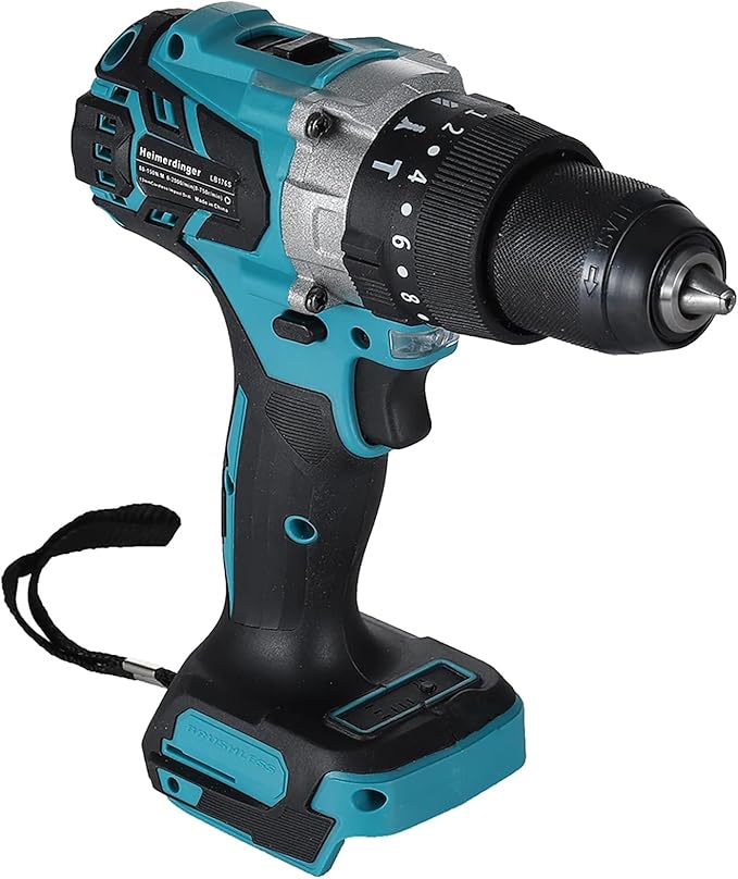 1/2" Brushless Cordless Impact Drill for Makita 18V Battery,1300 In-lbs(150N.m) Electric Impact Driver Gun,2 Variable Speed with 21-Torque Setting